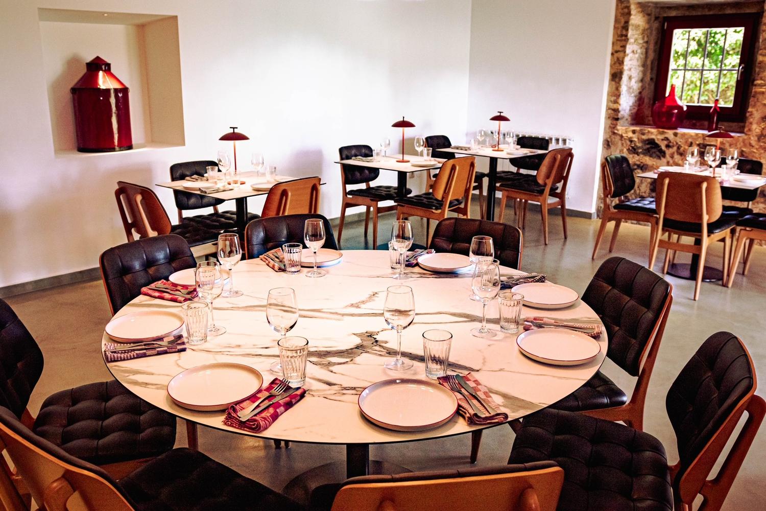 Sala de jantar do restaurante Quinta da Cerca